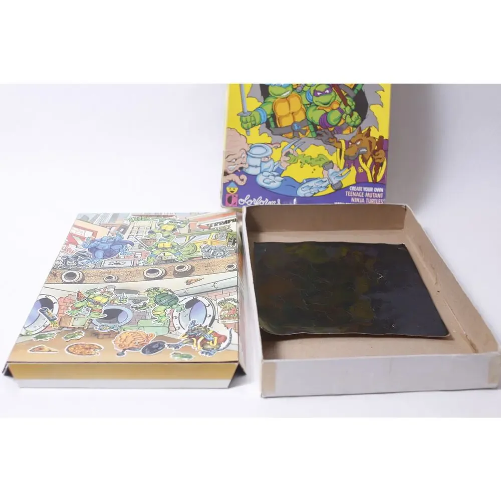 TMNT Teenage Mutant Ninja Turtles Adventure Set Colorforms 1989 ~ 260214-WH 982